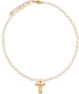 Petit Moments Dainty Initial Pendant Necklace