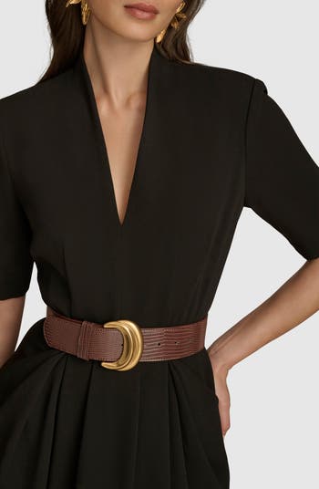 Donna Karan New York Belted Midi Dress | Nordstrom