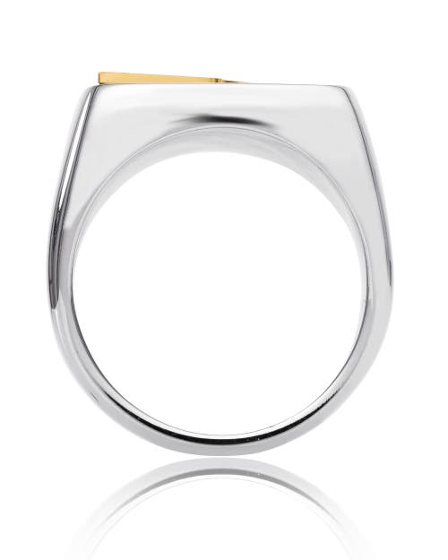 Dc Comics Stainless Steel Justice League Superhero Logo Ring Jewelry, The Flash In Brown