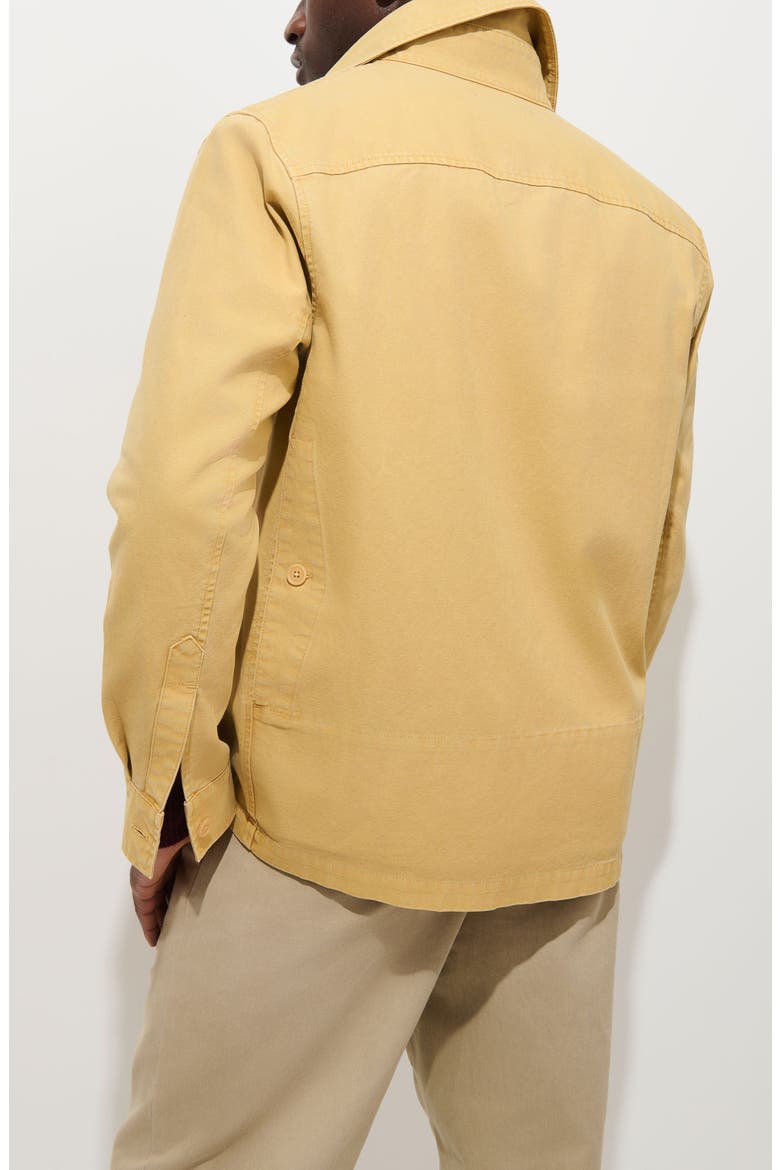 Garment Dyed Cotton Canvas Chore Jacket, Alternate, color, EINKORN
