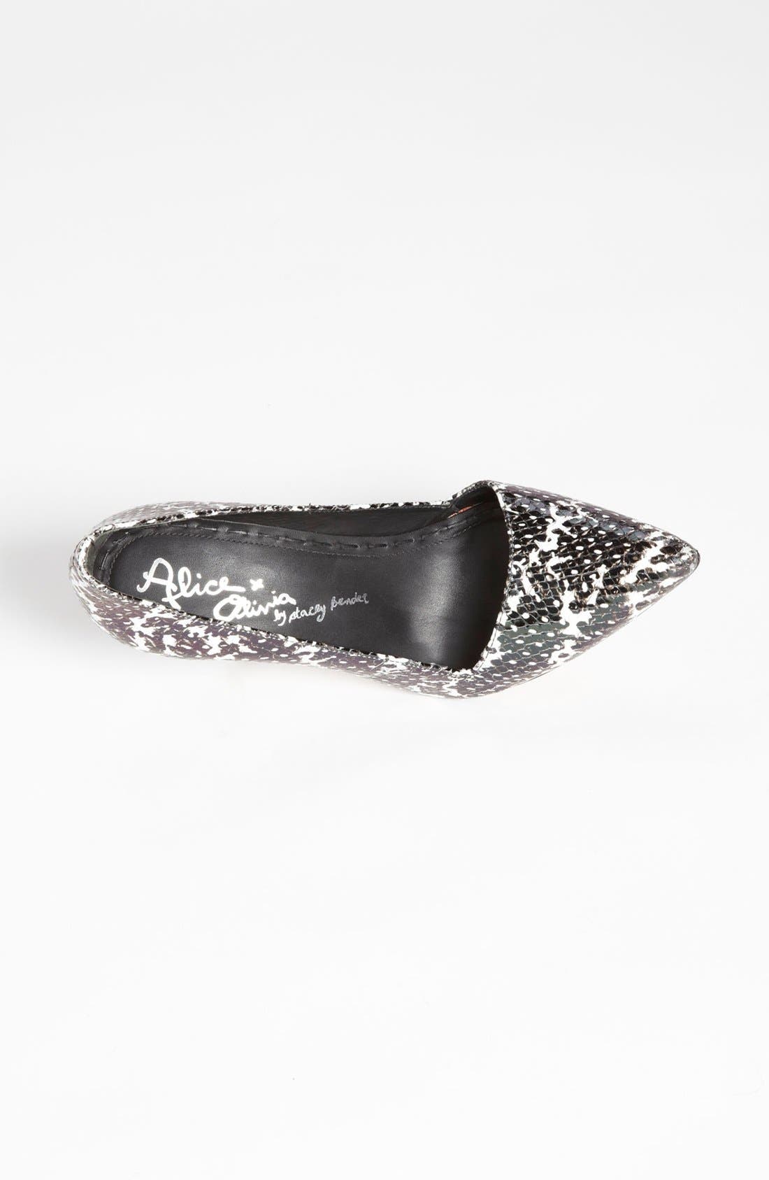 Alice + Olivia 'Dina' Pump, Alternate, color, 