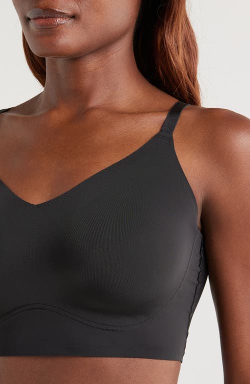 True & Co. True & Co True Body Boost Triangle Lace Convertible Strap Bra In Black