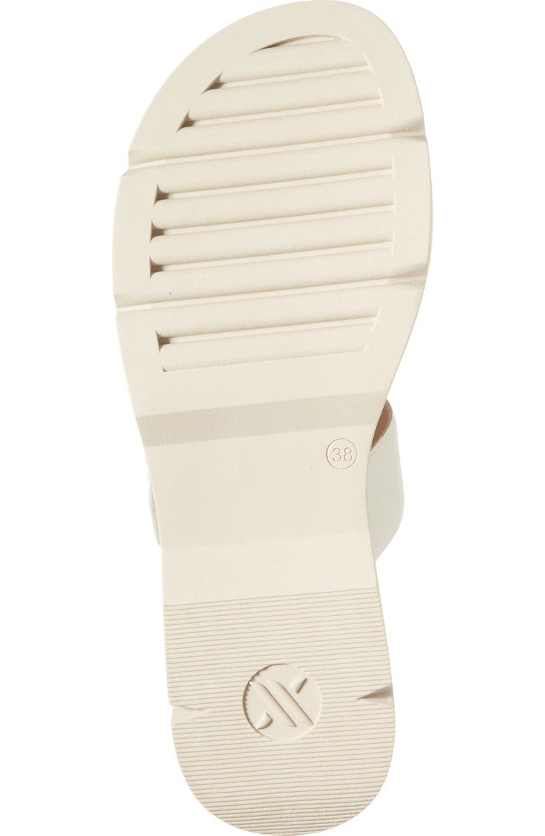 The FLEXX Atena Platform Slide Sandal, Alternate, color, White Nappa