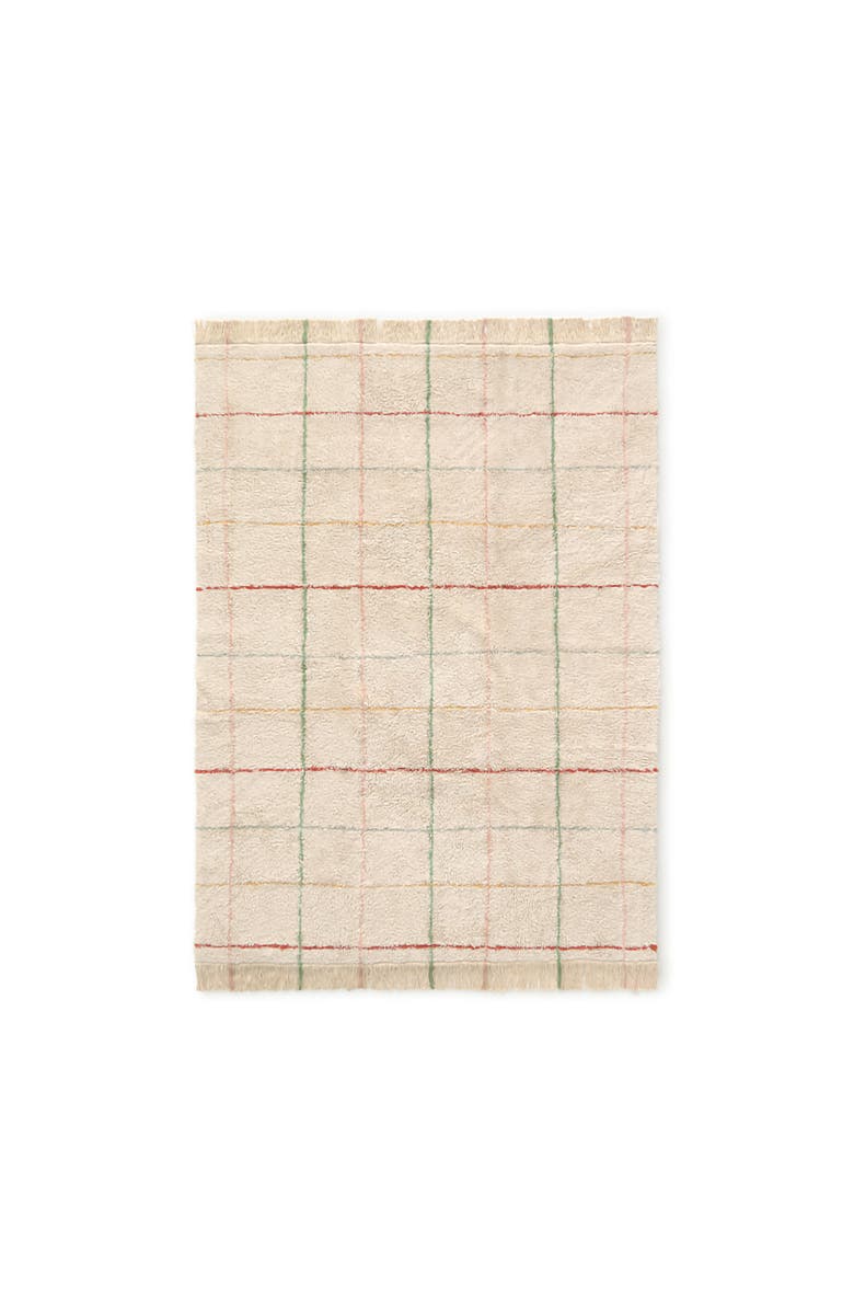 Lorena Canals Washable Rug Color Lines, Main, color, Natural