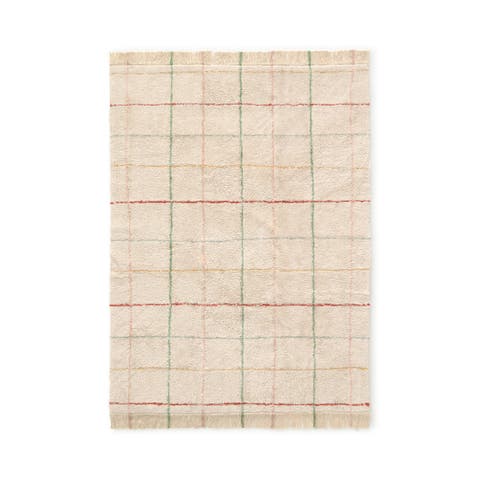 Washable Rug Color Lines