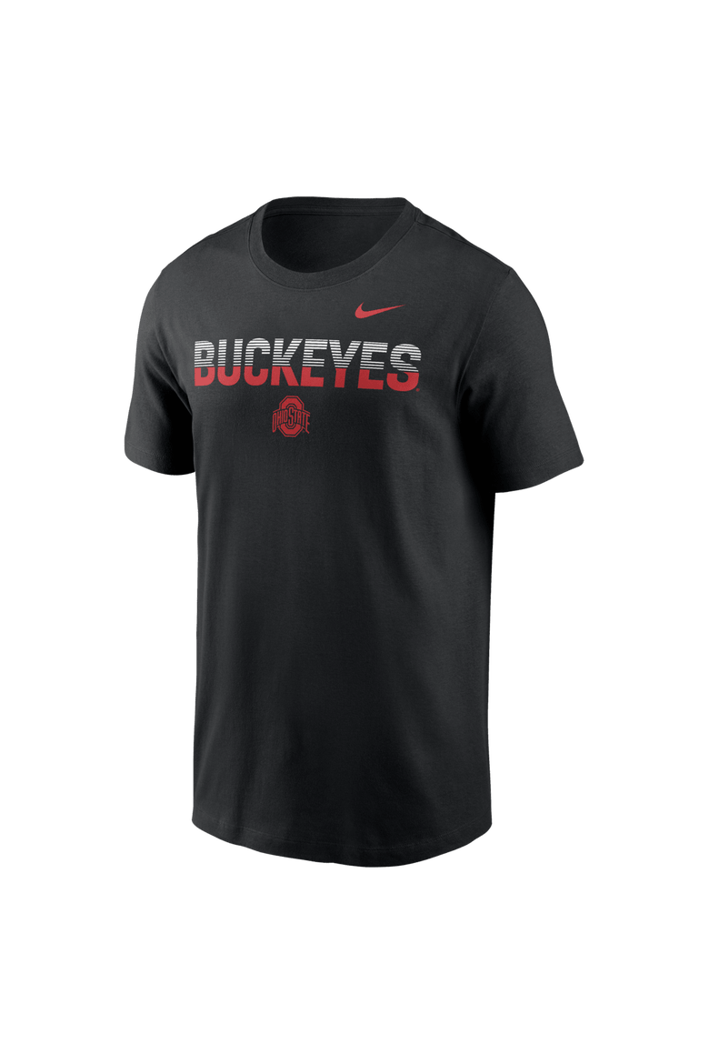 Men's Nike Black Ohio State Buckeyes Primetime Kinetic T-Shirt, Alternate, color, Black