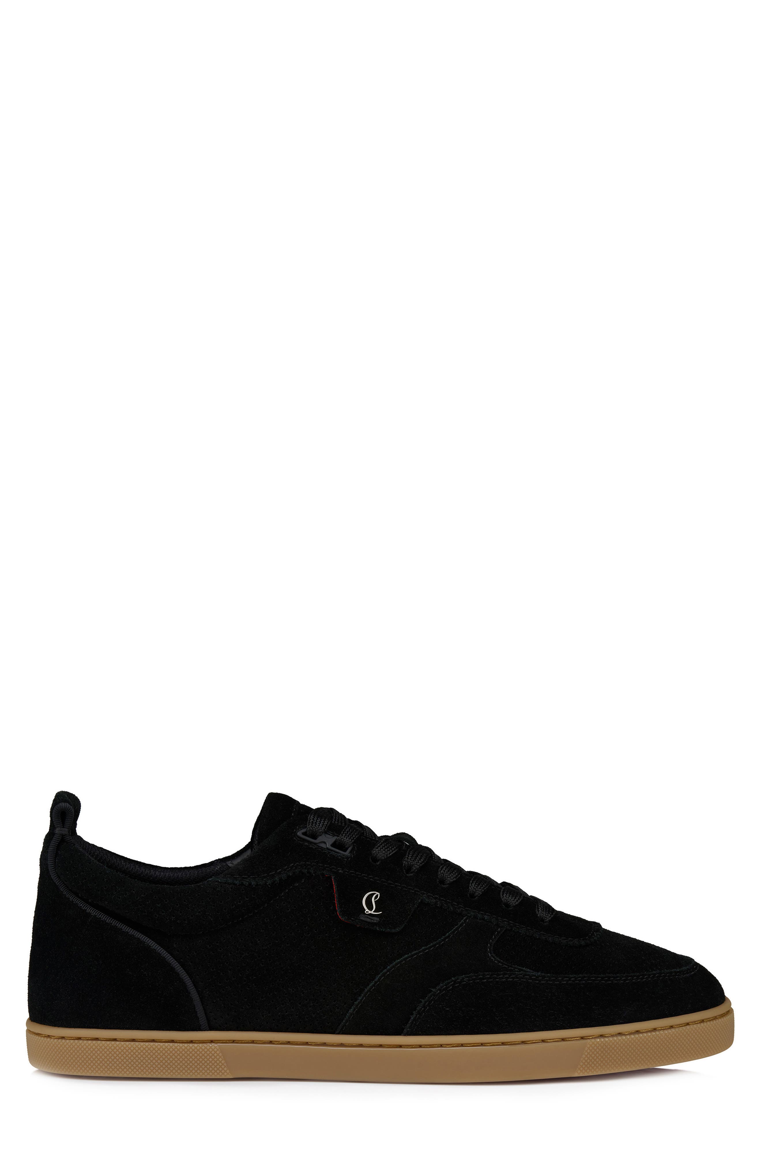 Christian Louboutin Tutti Rui Sneaker, Alternate, color, Black