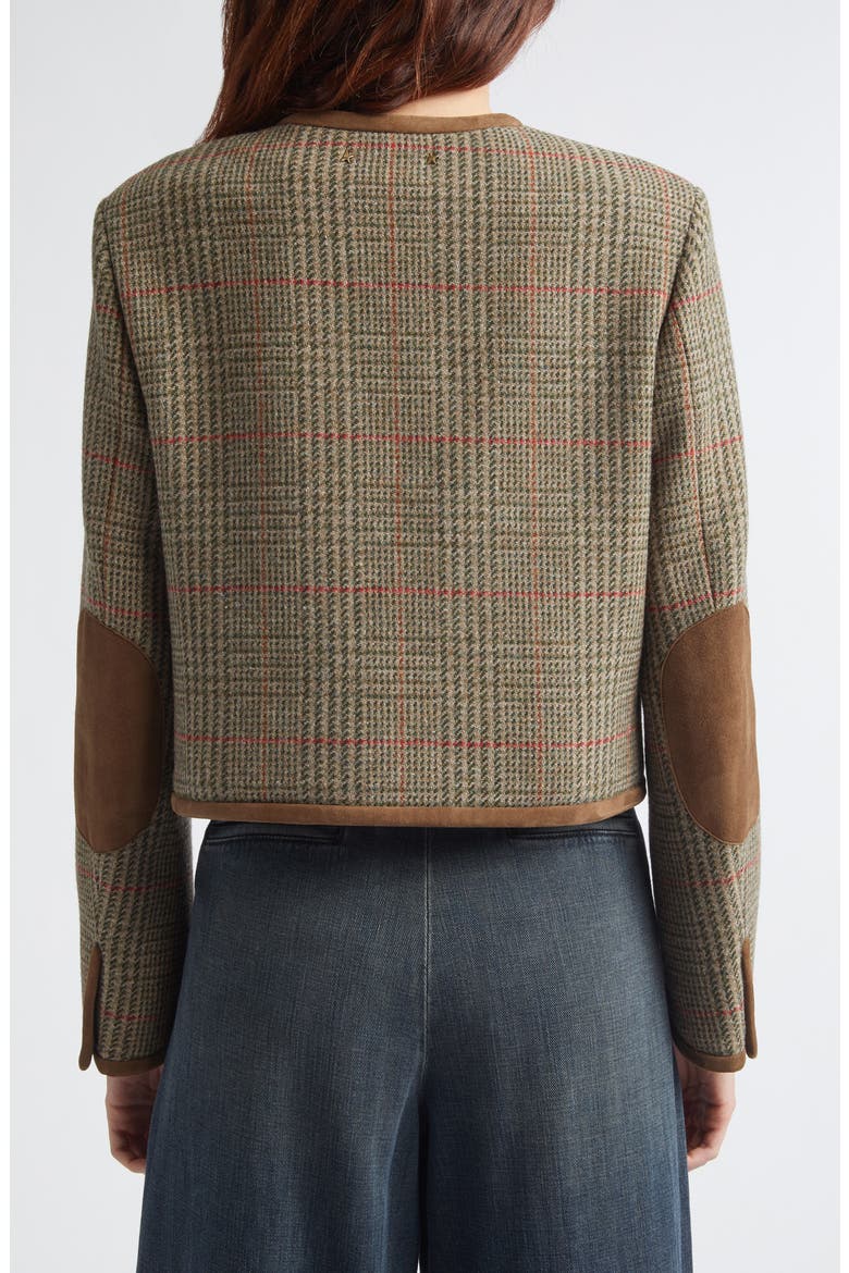 Journey Boxy Jacket, Alternate, color, CORIANDER/ CYPRES/ SCARLETT
