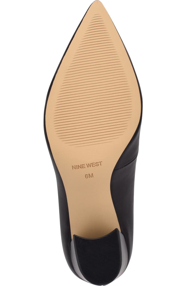 Nine West Cara 3 Pointed Toe Pump, Alternate, color, Black