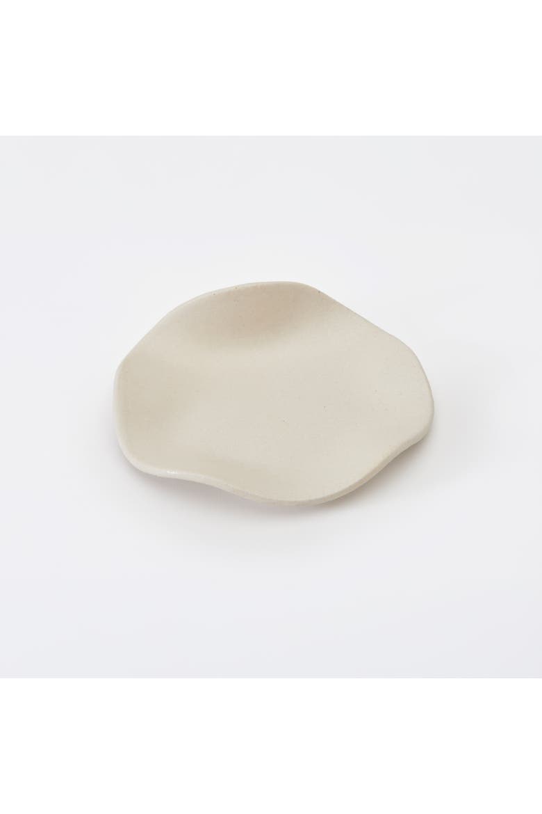 Isla Saucer Set of 2, Alternate, color, Blanc