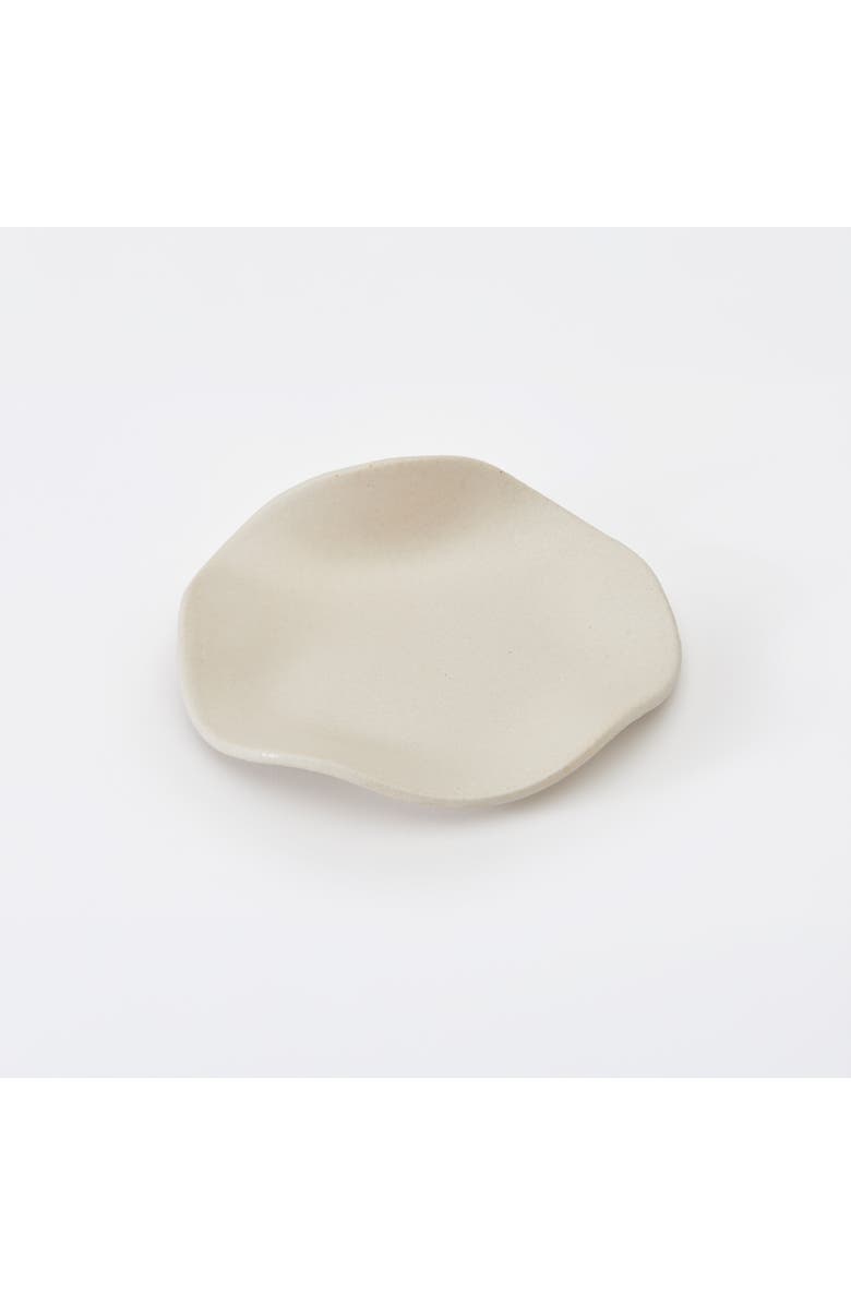 Dumae Isla Saucer Set of 2, Alternate, color, Blanc