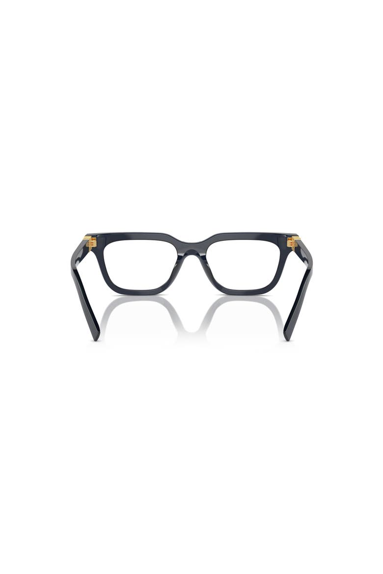 53mm Rectangle optical glasses, Alternate, color, Blue