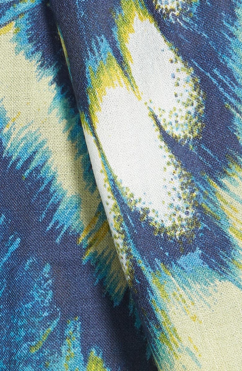 Nordstrom 'Papillon Luxe' Challis Scarf, Alternate, color, 