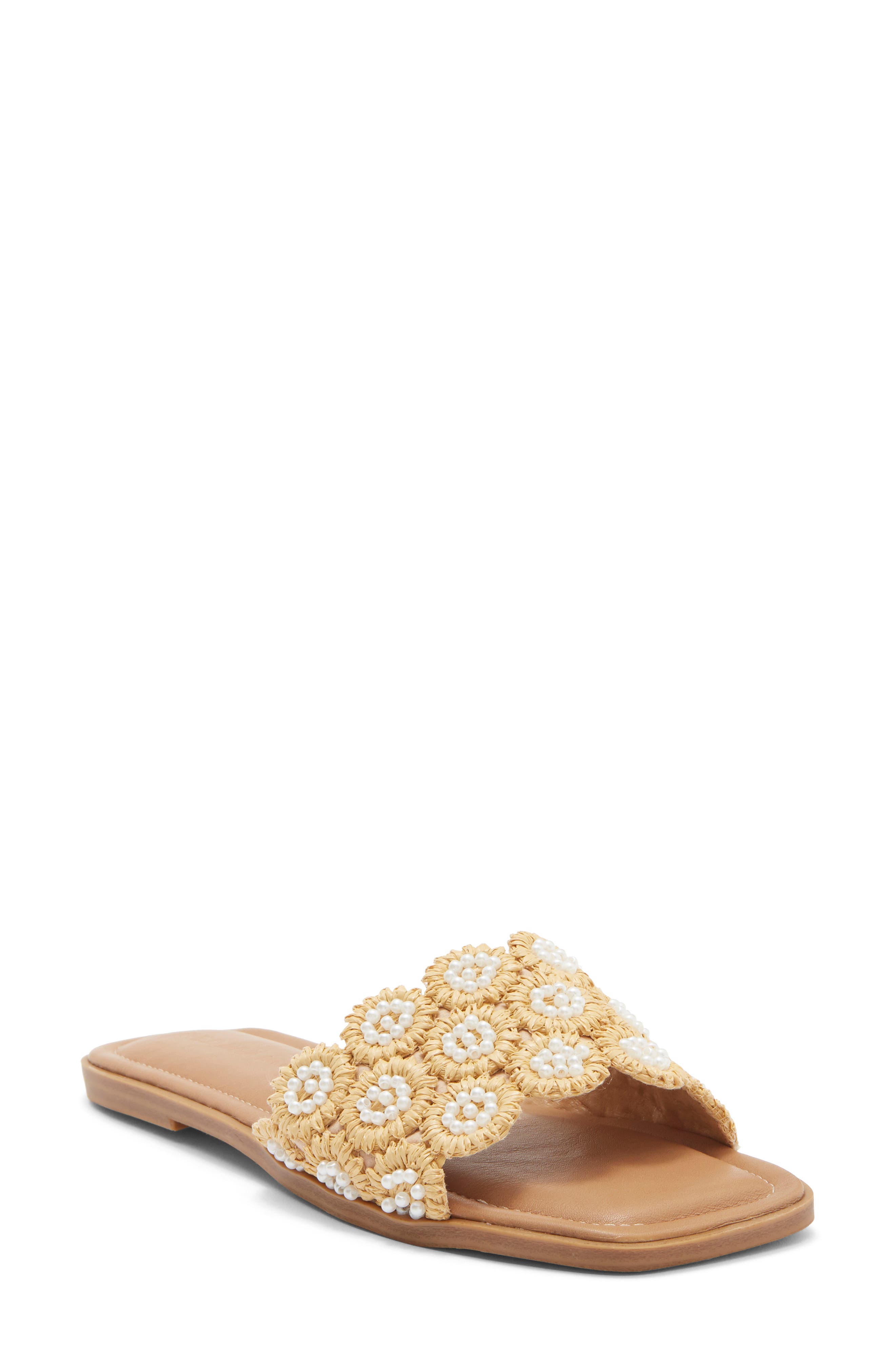 Tavo Slide Sandal, Main, color, NATURAL