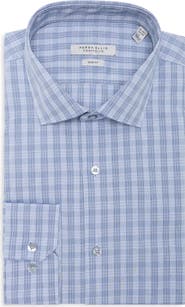 Perry Ellis Tonal Check Print Slim Fit Dress Shirt