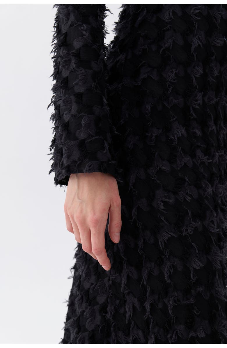 Nocturne Backless Long Sleeve Maxi Dress, Alternate, color,