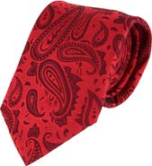 Trafalgar Banbury Tone on Tone Paisley Silk Necktie