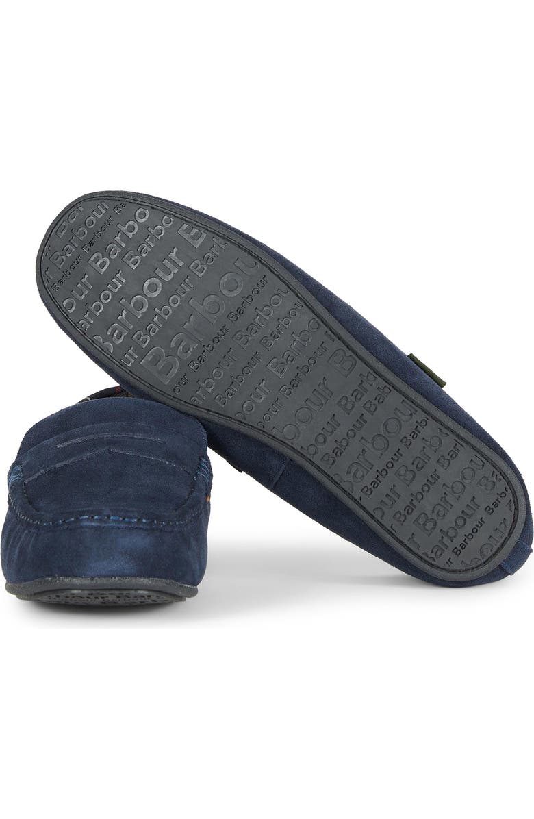 Barbour Porterfield Slipper, Alternate, color, Navy