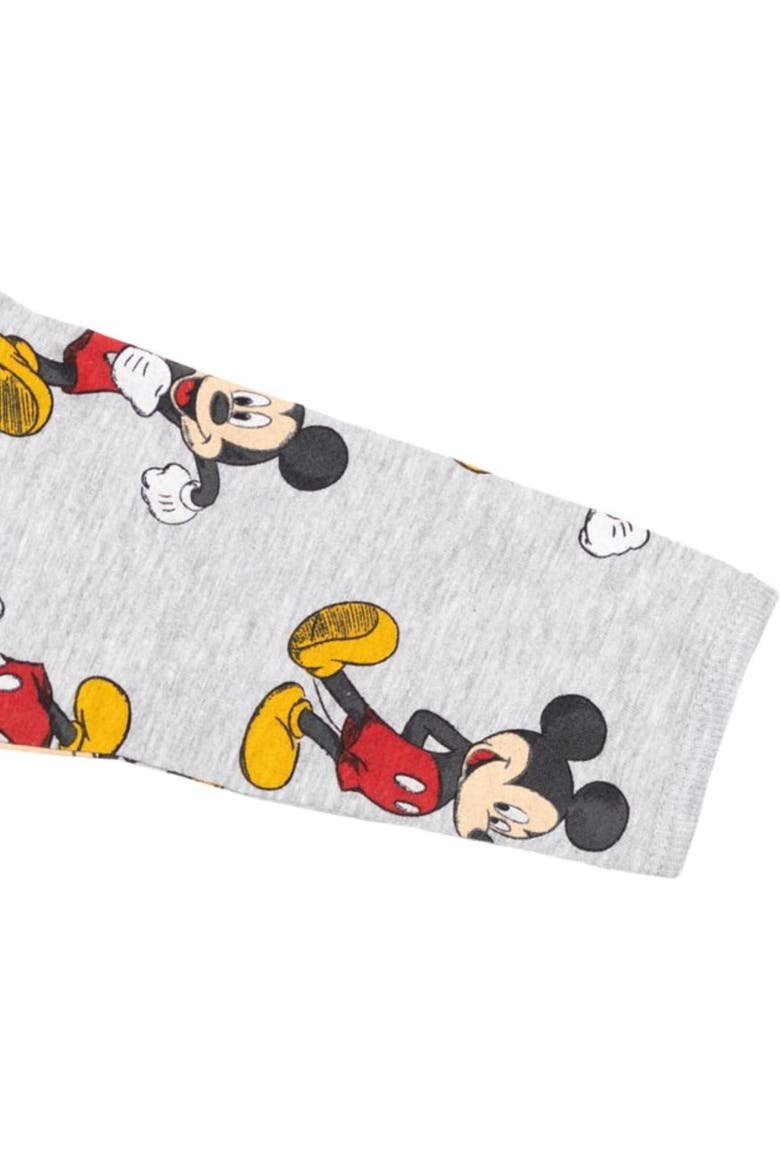 Mickey Mouse 2-Pack Footed One-Piece Sleep N' Play, Alternate, color, Oatmeal Grey Mickey