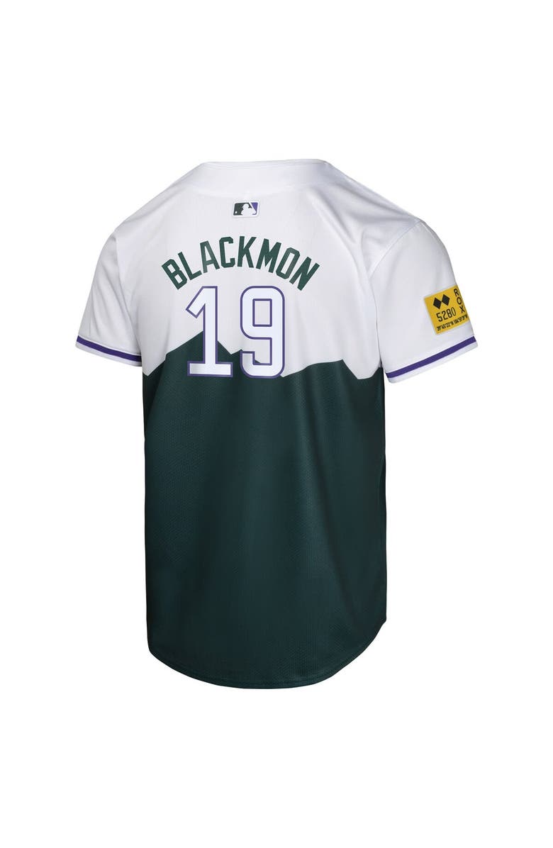 Nike Youth Nike Charlie Blackmon Green Colorado Rockies City Connect Limited Player Jersey, Alternate, color, Green
