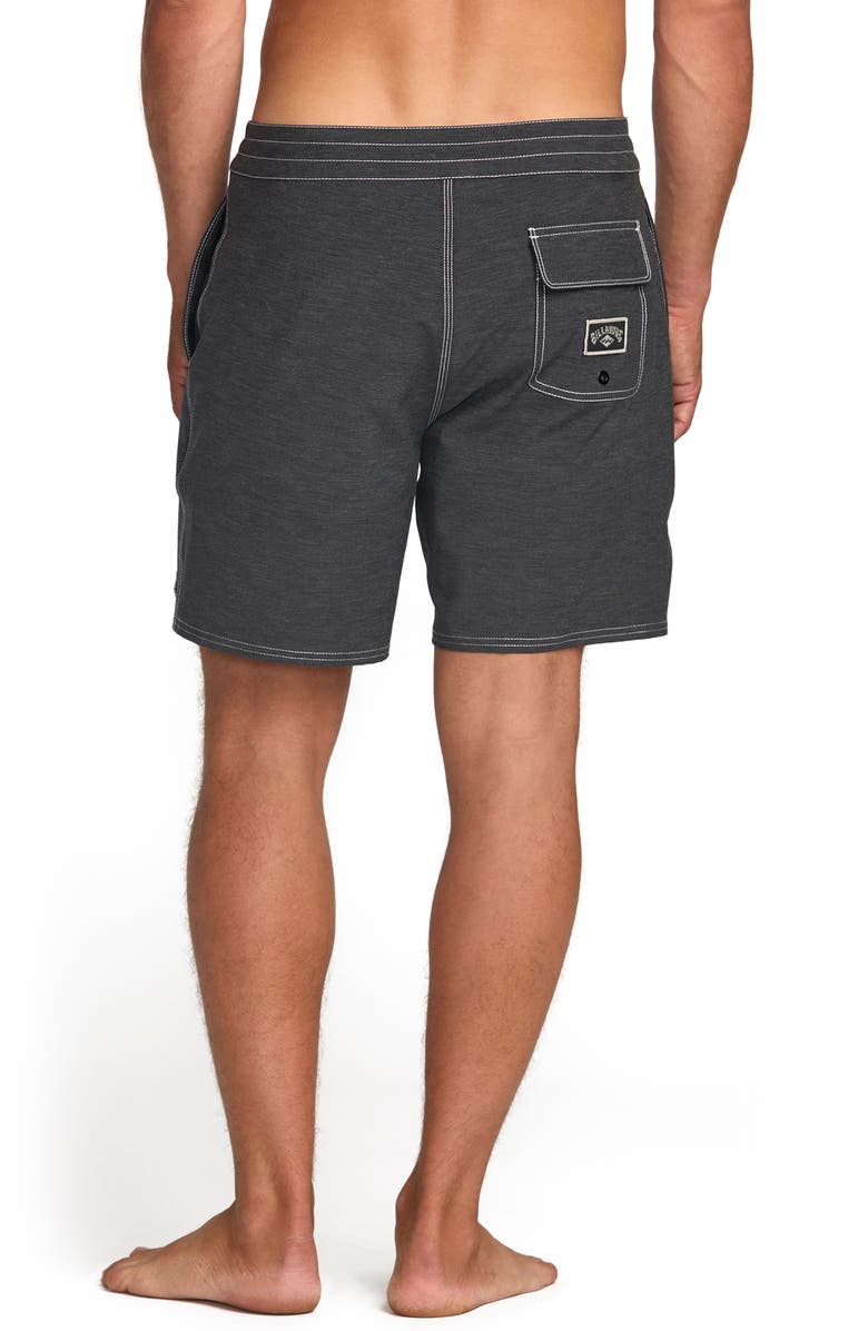 Billabong Every Other Day Lo Tide Board Shorts, Alternate, color, Black