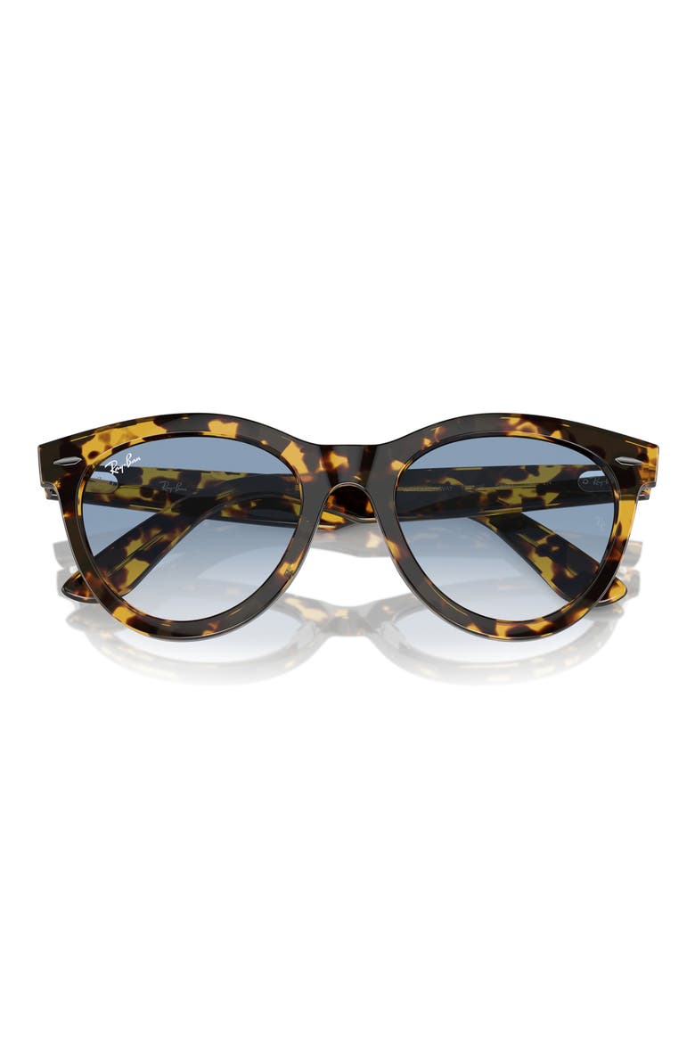 Wayfarer Way 54mm Oval Sunglasses, Alternate, color, MUSTARD