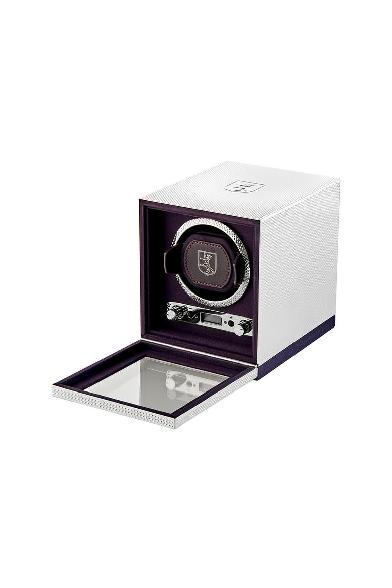 Silver Single Watch Winder, Alternate, color, Silver