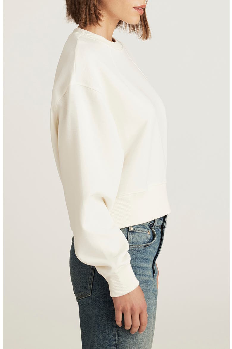 Raglan Crewneck Sweatshirt, Alternate, color, MARSHMALLOW