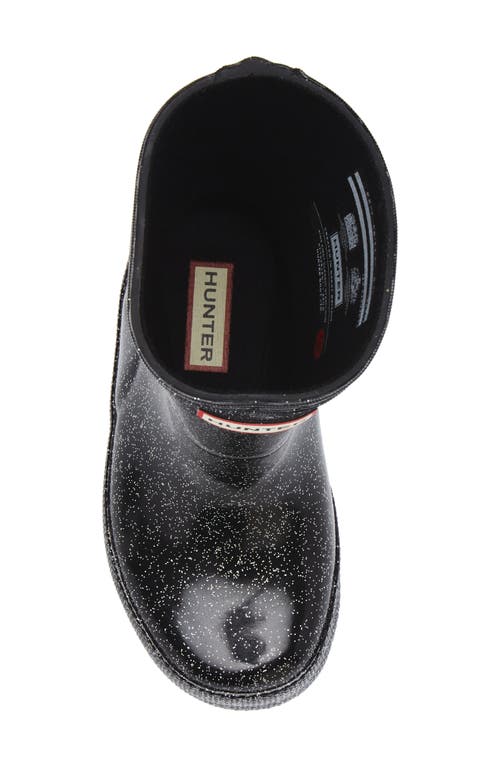 Hunter Kids' First Starcloud Waterproof Rain Boot In Black