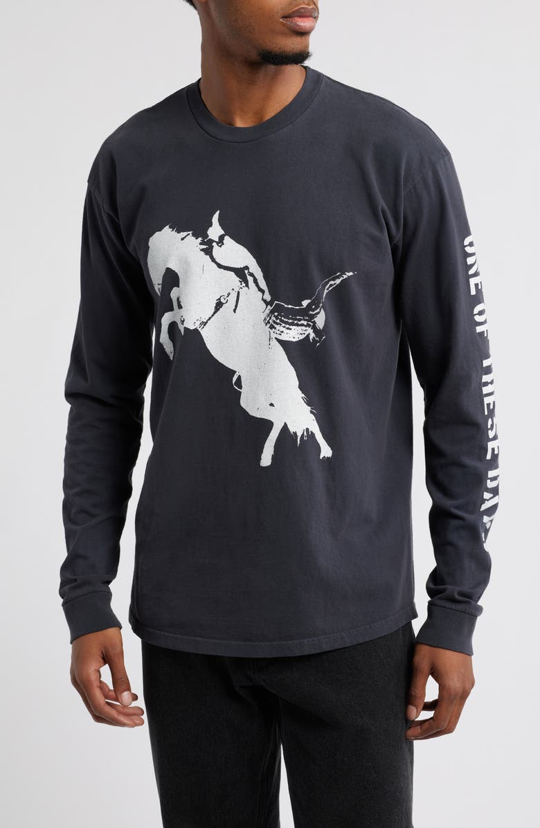 ONE OF THESE DAYS Fallin Rain Long Sleeve Graphic T-Shirt, Main, color, 