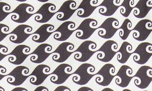 Boardies Printed Short Swim Trunks In Black