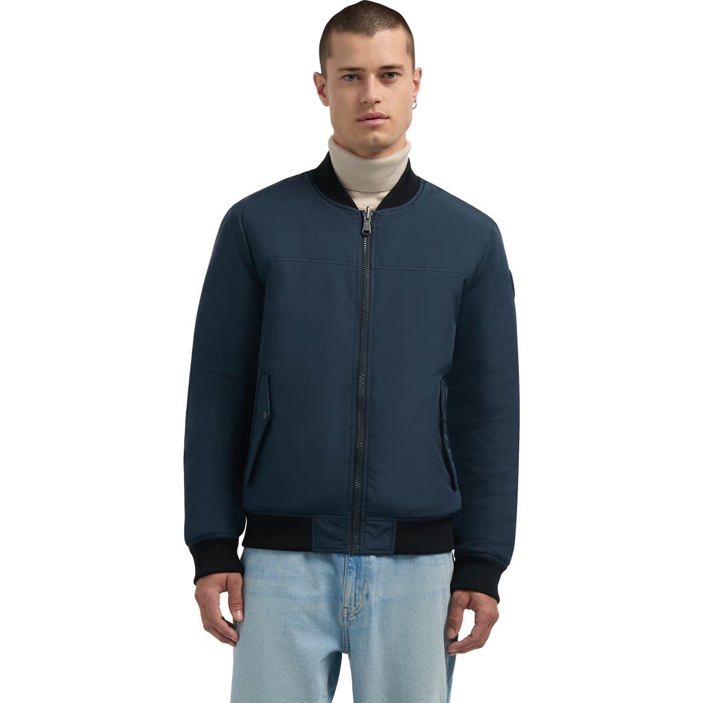 Pajar Aries Reversible Lightweight Bomber Jacket In Blue