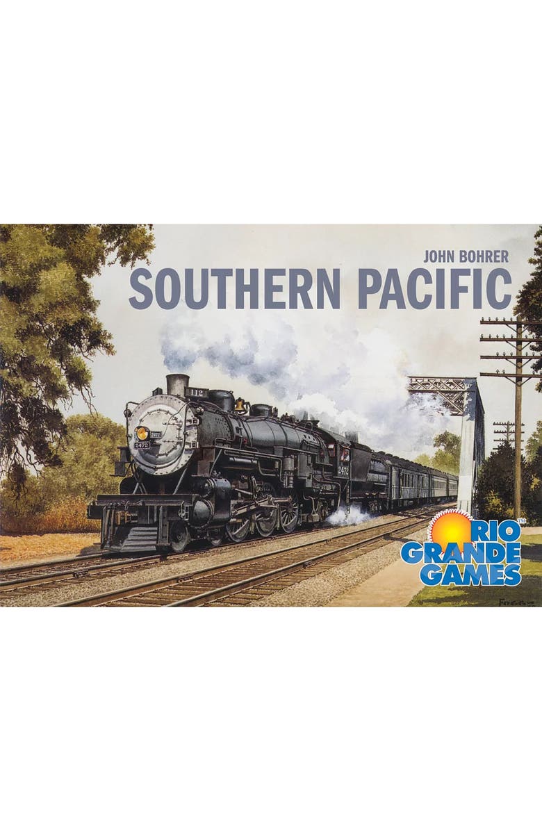 Rio Grande Games Southern Pacific Strategy Train Game, Ages 12+, Main, color, 