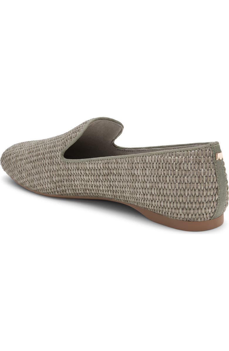 Birdies Starling Raffia Flat, Alternate, color,