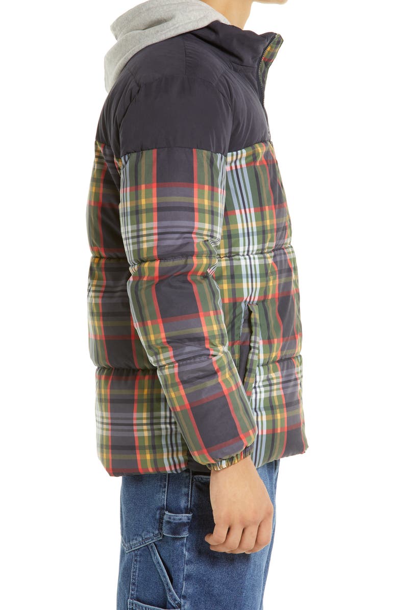 BP. Men's Print Puffer Jacket, Alternate, color,