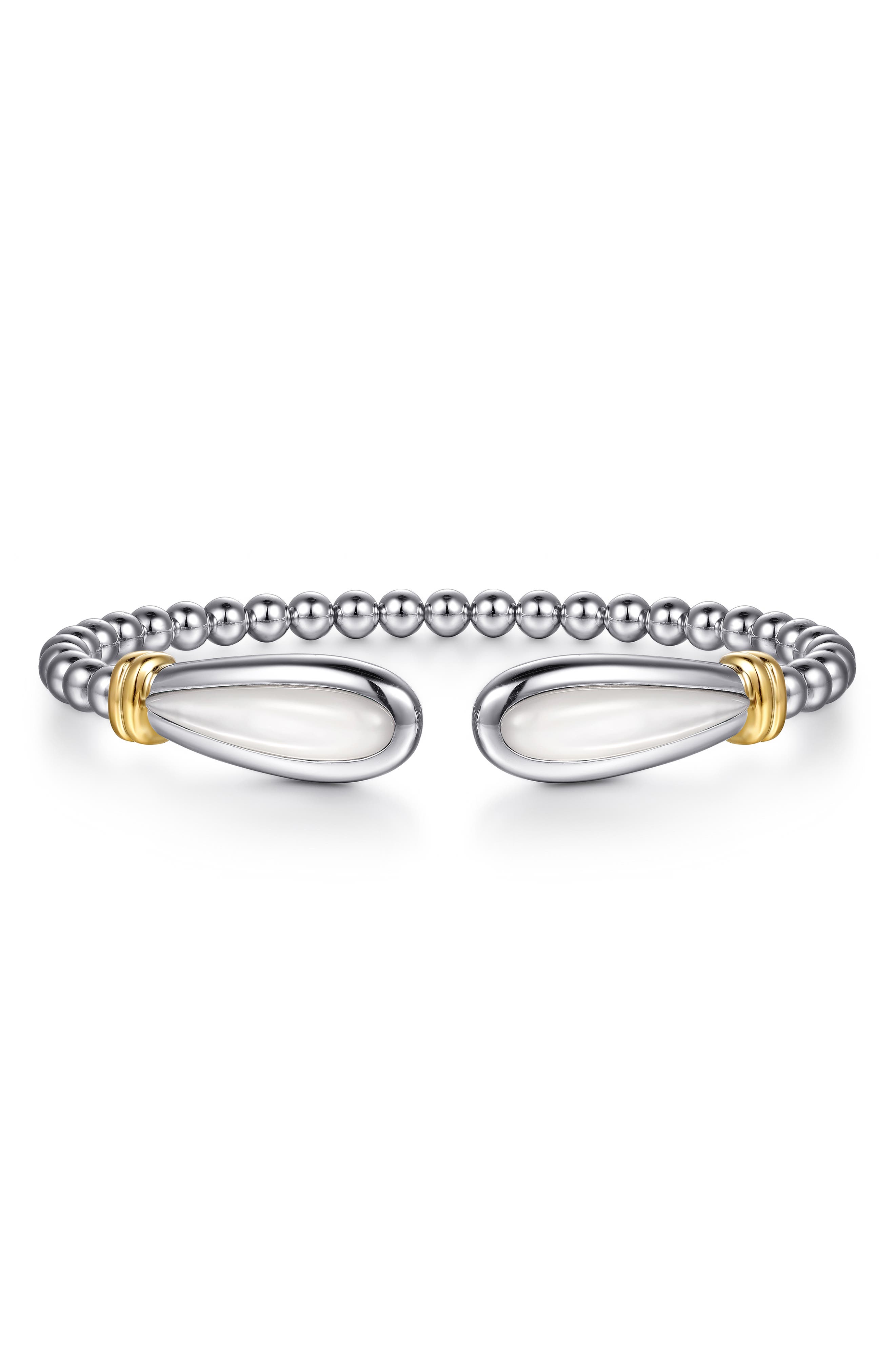 selected SILVER/ 14K YELLOW GOLD