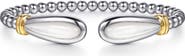 Gabriel & Co. Bujukan Bead & Mother-of-Pearl Bangle Bracelet