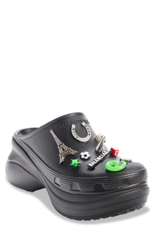Balenciaga Crocs Clog In Black