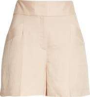 Club Monaco Stripe Linen Blend Shorts