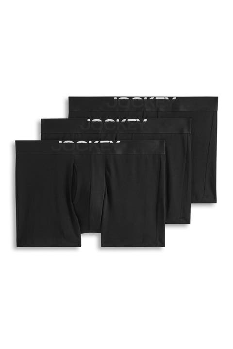 Men's Cotton Stretch 3" Trunk - 3 Pack