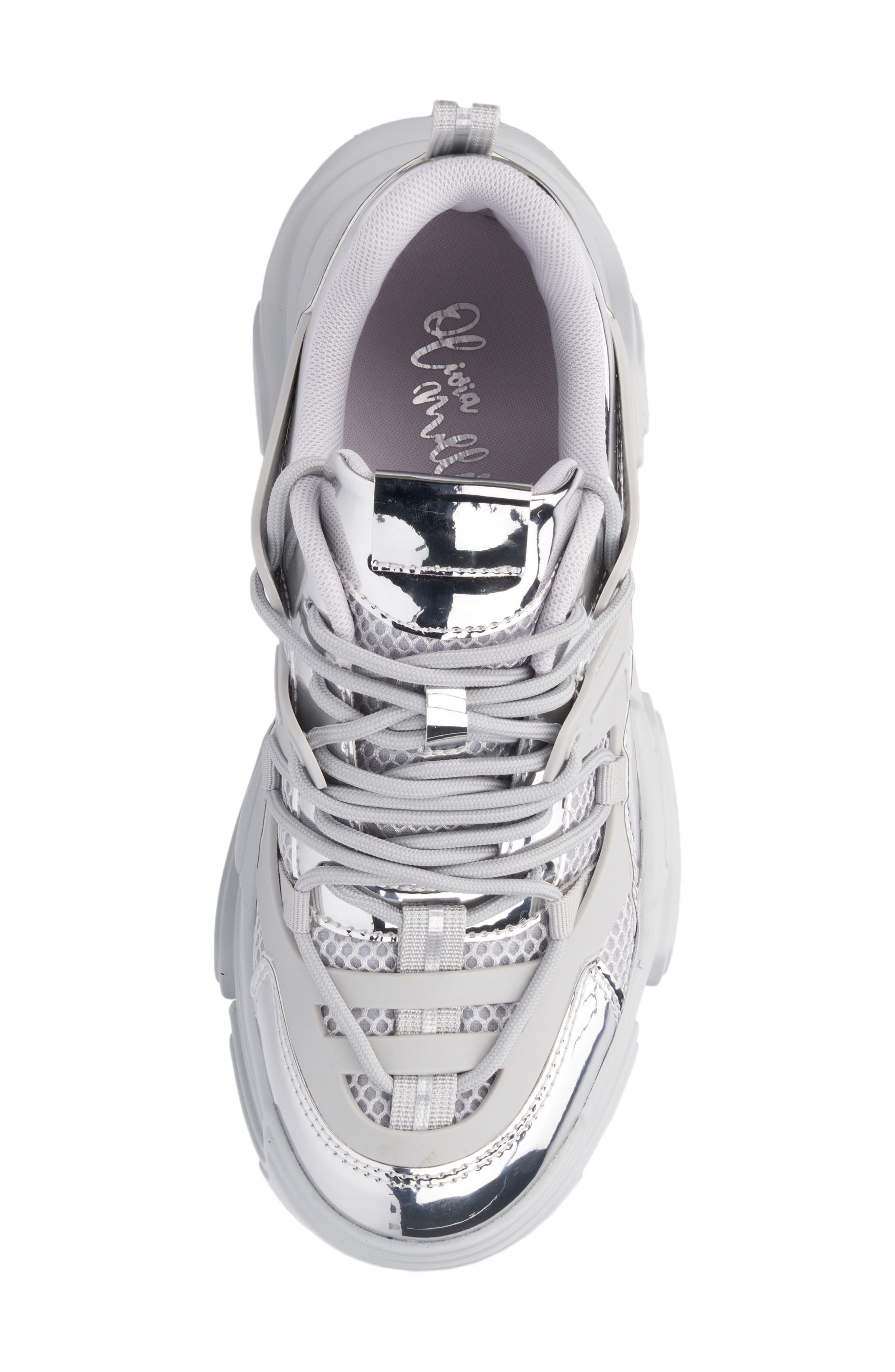 OLIVIA MILLER Zenith Sneaker, Alternate, color, Grey