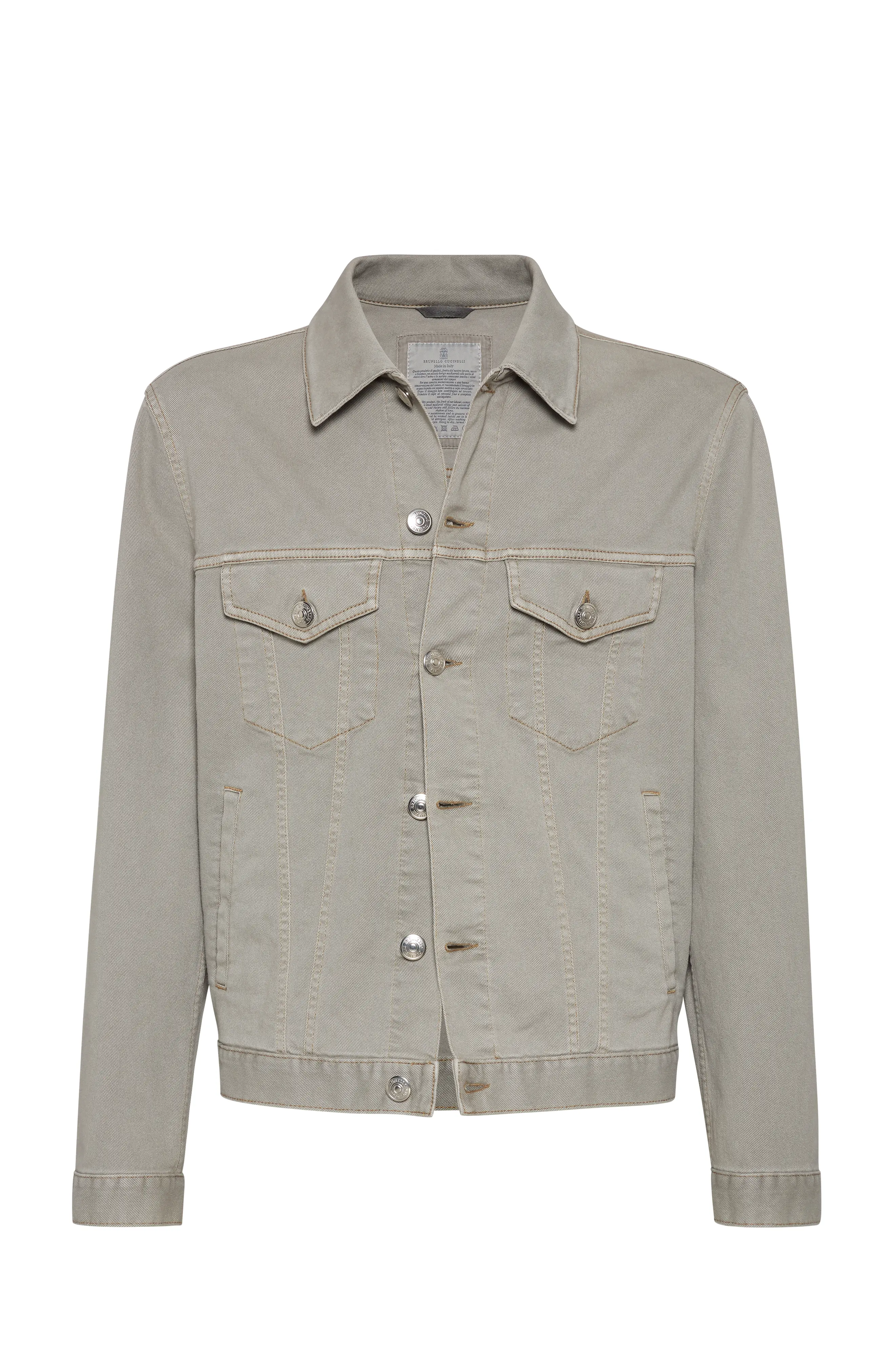 Denim four-pocket jacket