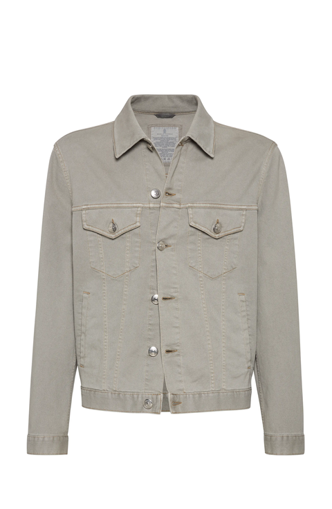 Denim four-pocket jacket