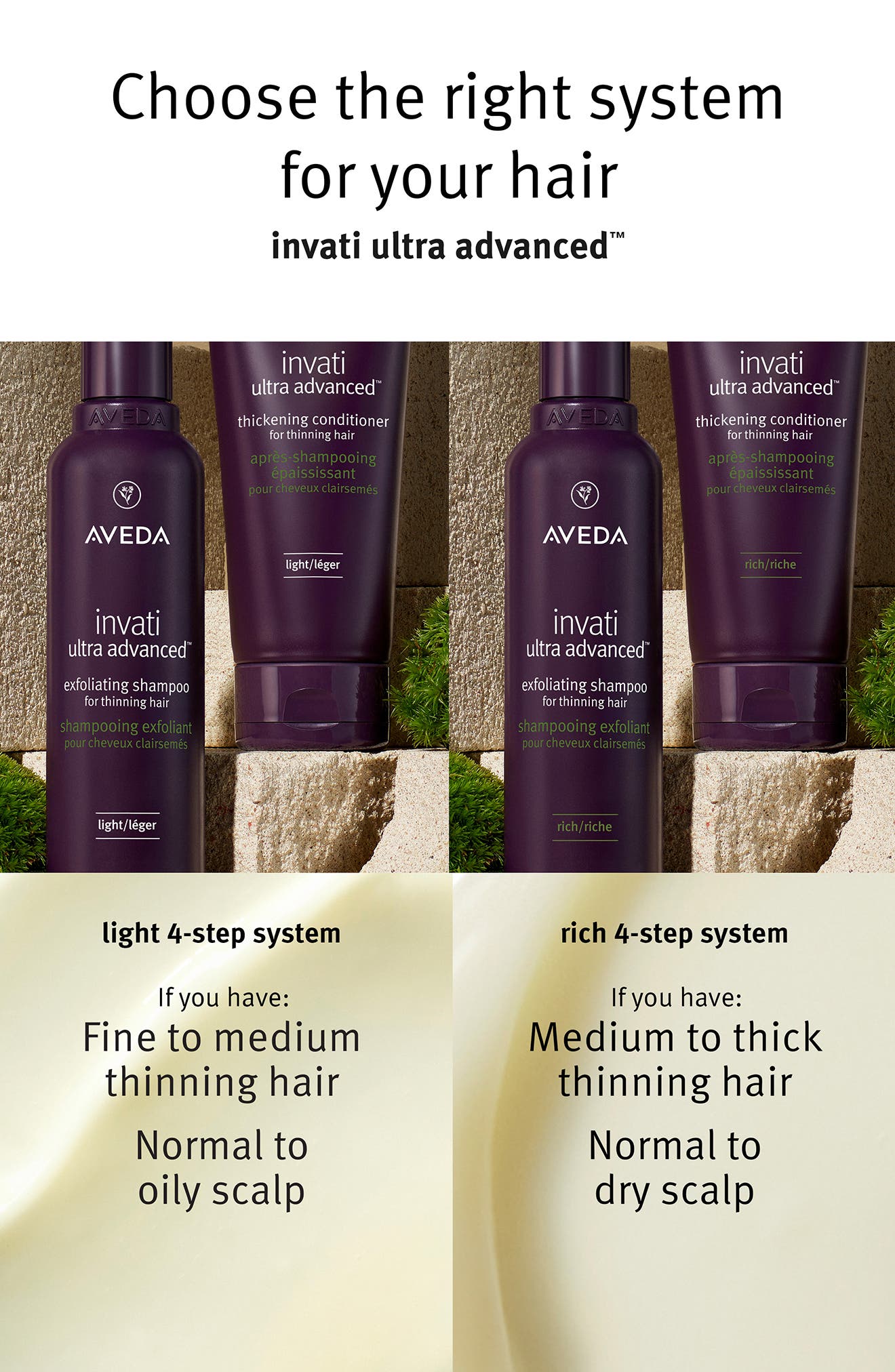 invati ultra advanced™ Light Hair Care System Set $205 Value
