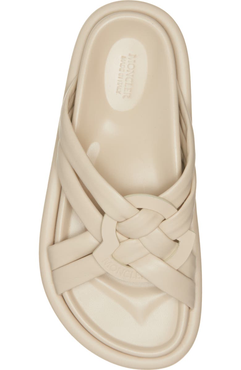 Moncler Bell Slide Sandal, Alternate, color,