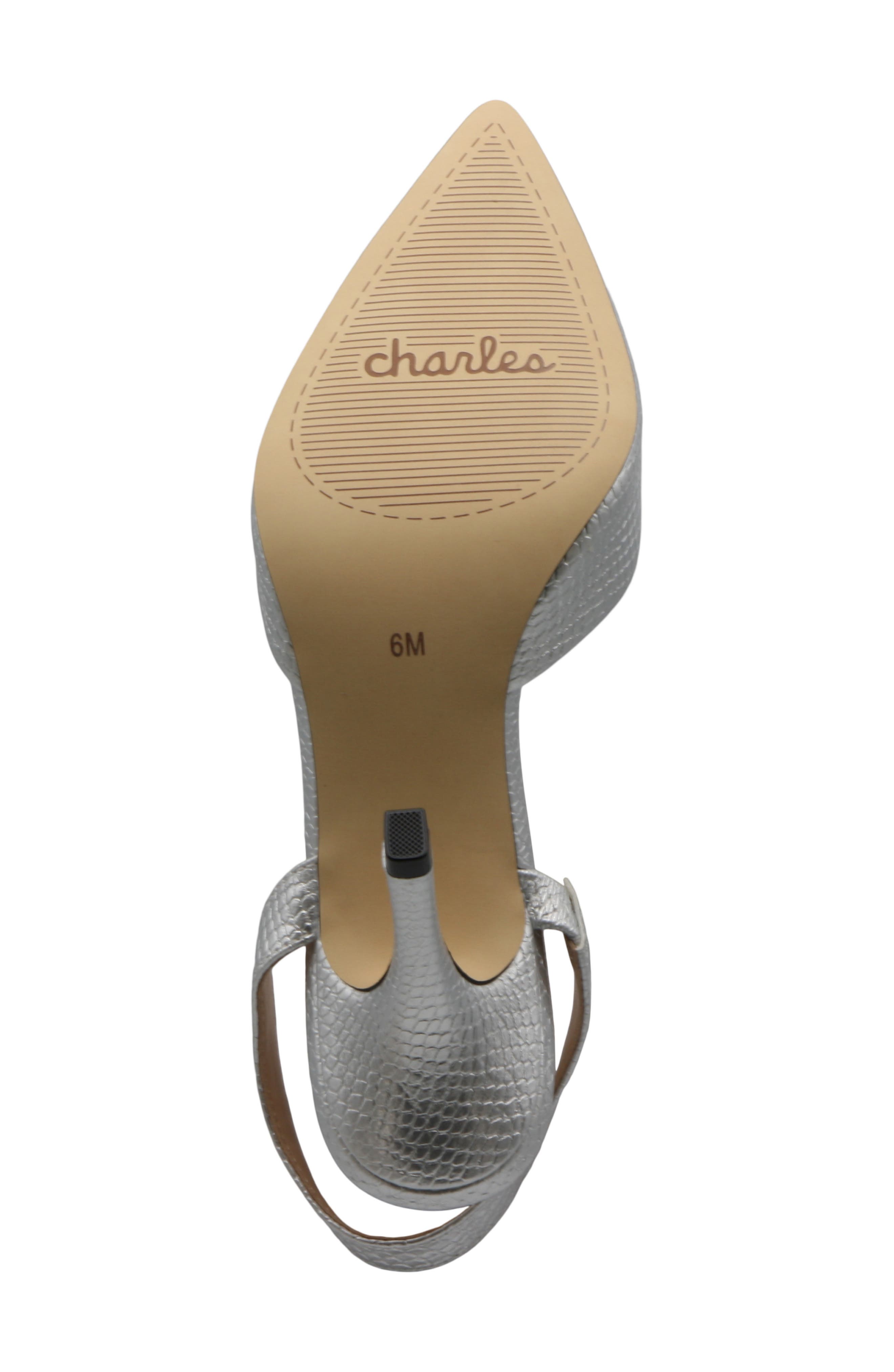 Charles by Charles David Iniko Slingback Pointed Toe Pump, Alternate, color, 