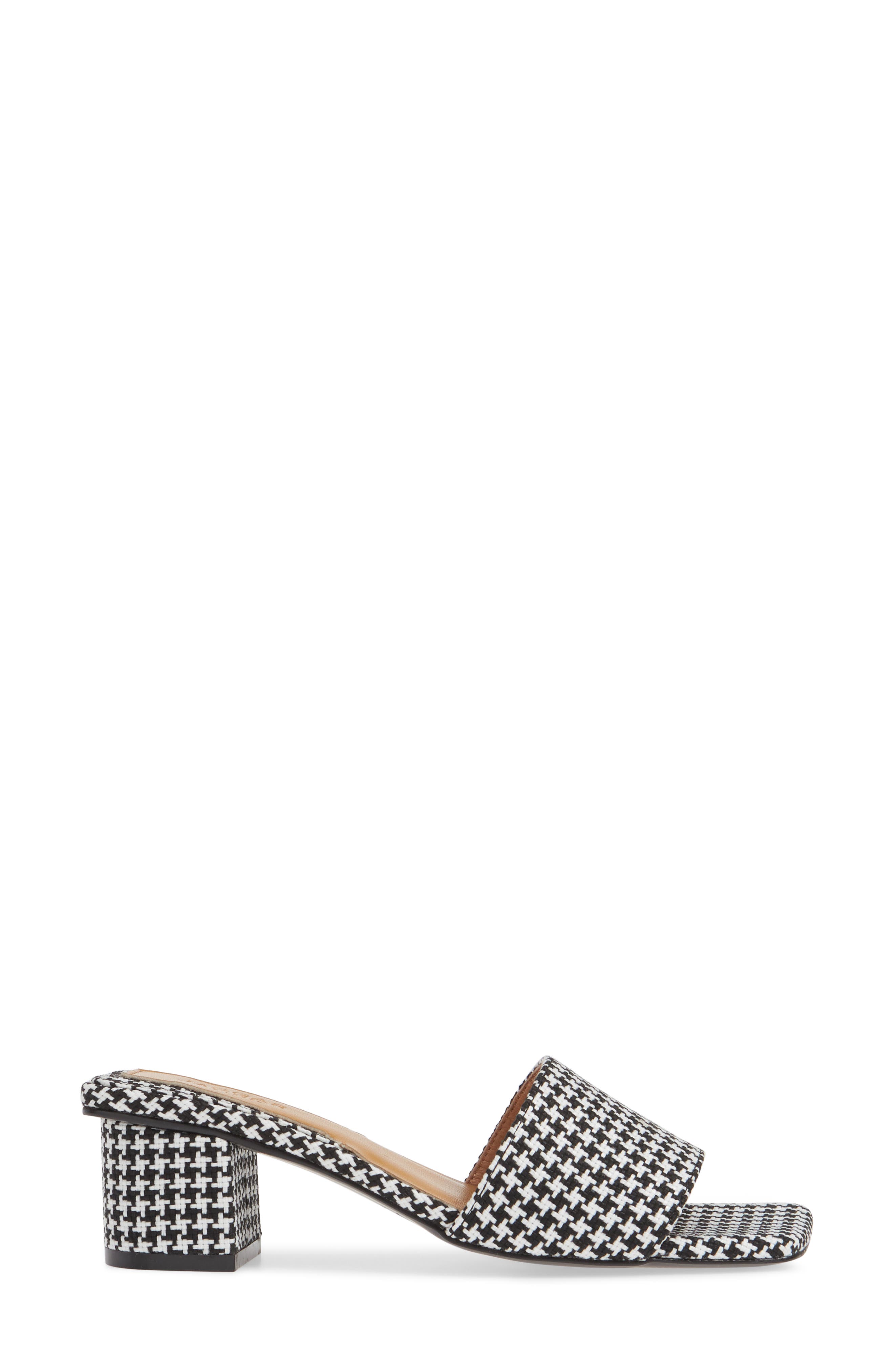 JAGGAR Meadow Houndstooth Slide Sandal, Alternate, color, 