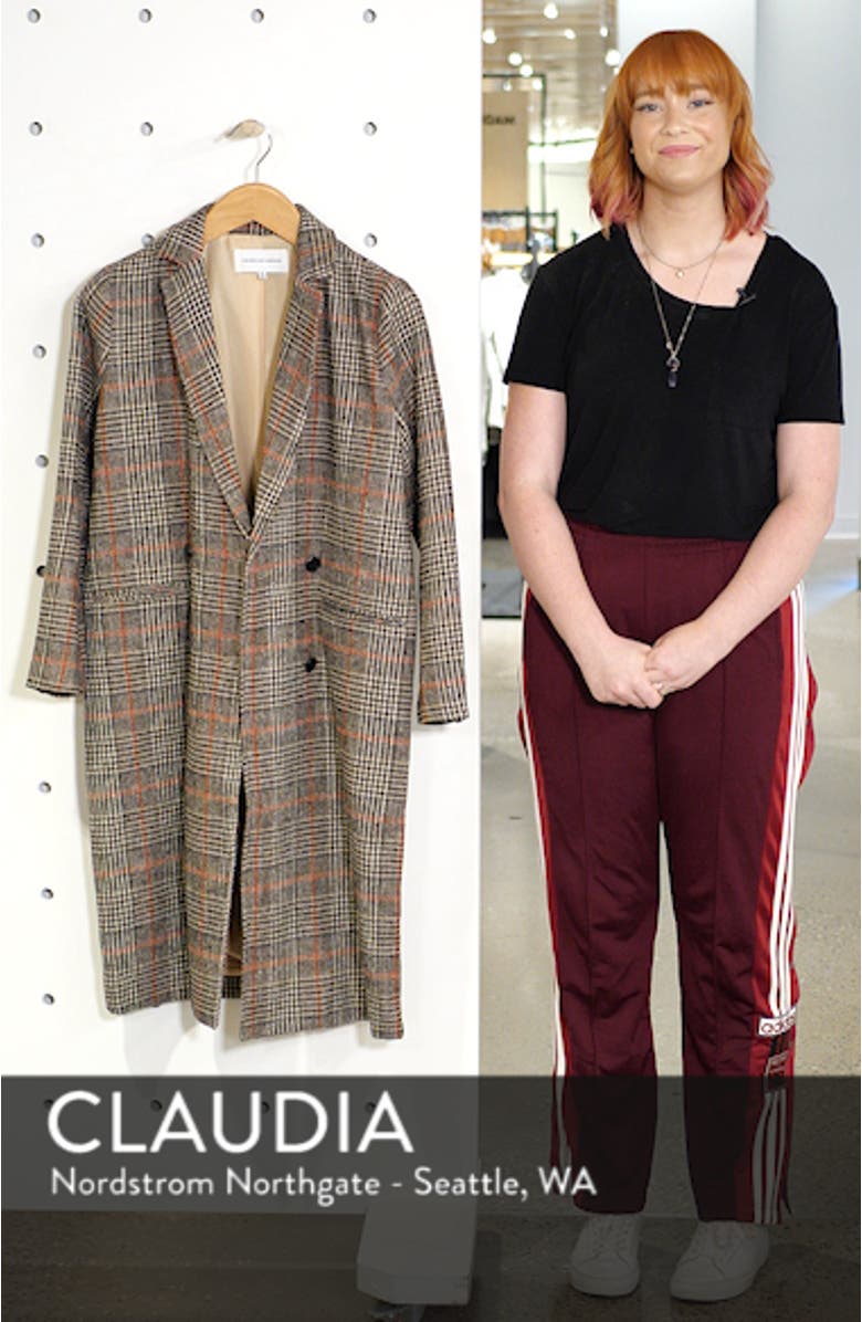 Plaid Duster Jacket, sales video thumbnail