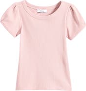 Reiss Kids' Gracie Puff Sleeve Top