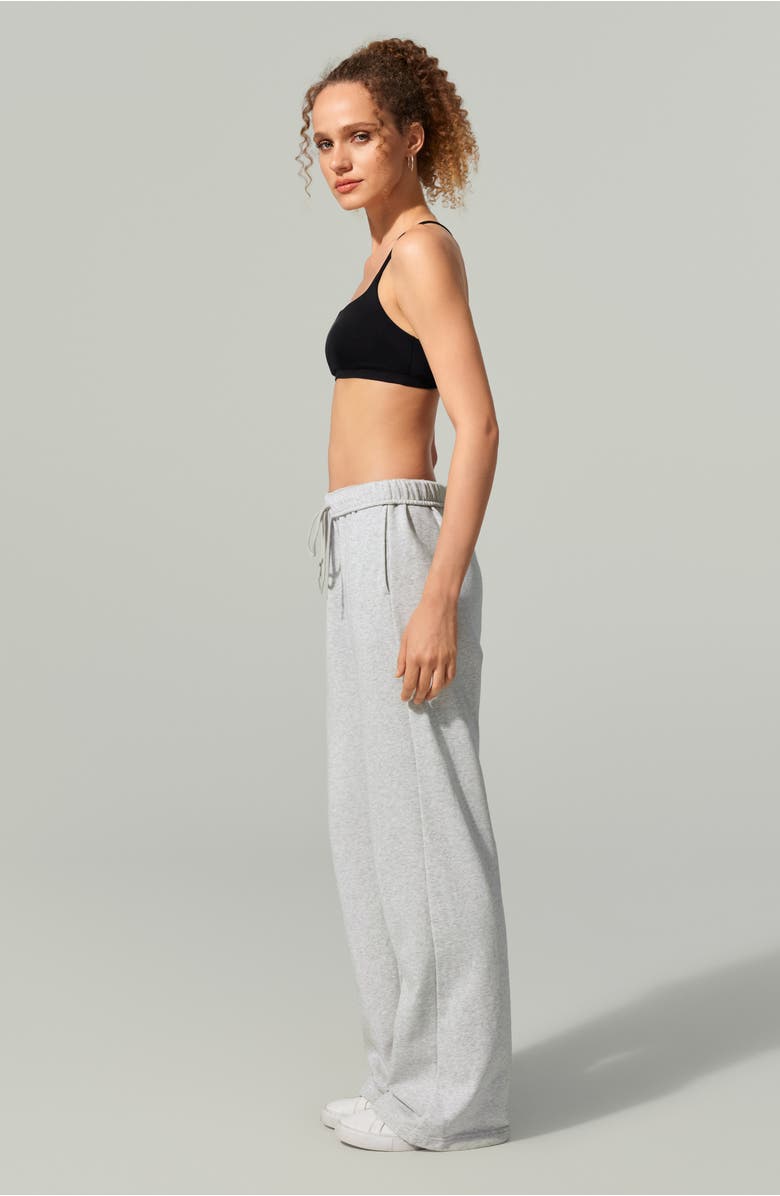 Lilysilk Seamflow Stride Sweatpants, Alternate, color, Heather-Grey
